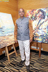 Inauguration of Charity Art Show Event at Taj Vivanta