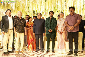 Brahmanandam's younger son Siddharth Wedding Reception