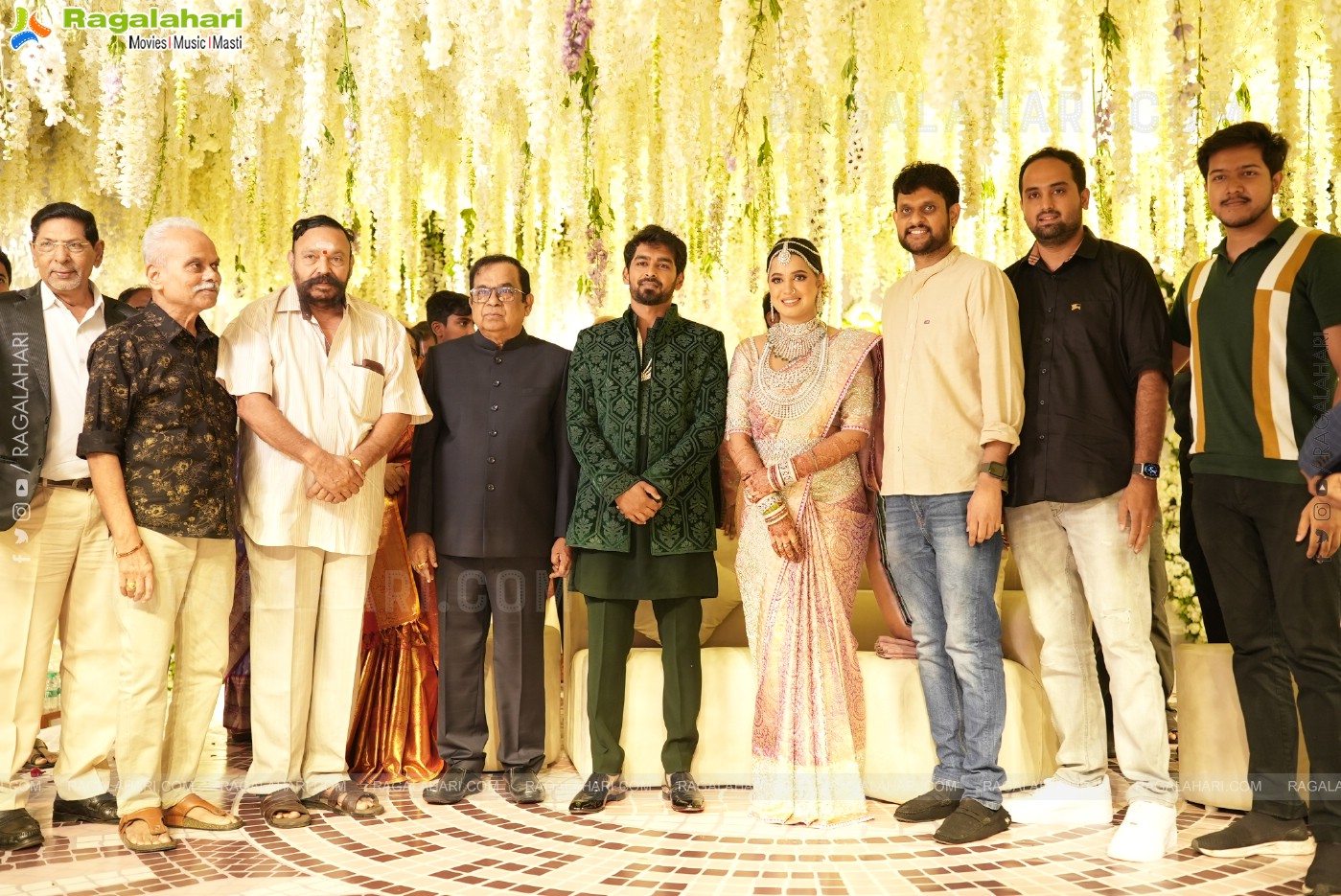 Brahmanandam's son Siddharth Wedding Reception