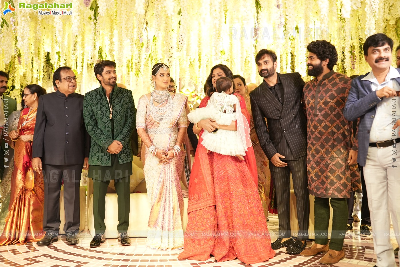 Brahmanandam's son Siddharth Wedding Reception