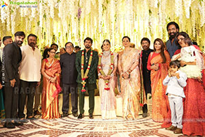 Brahmanandam's younger son Siddharth Wedding Reception