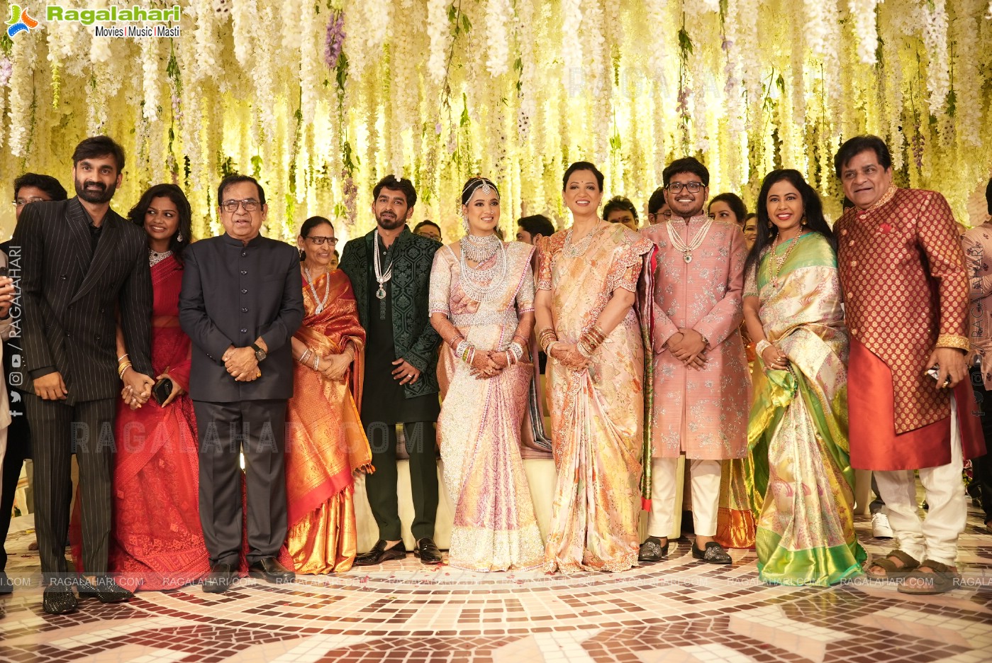 Brahmanandam's son Siddharth Wedding Reception