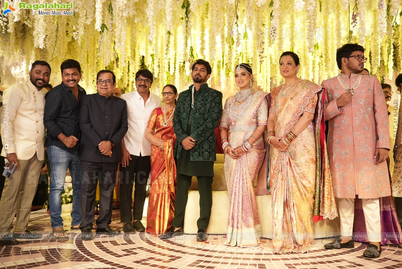 Brahmanandam's son Siddharth Wedding Reception