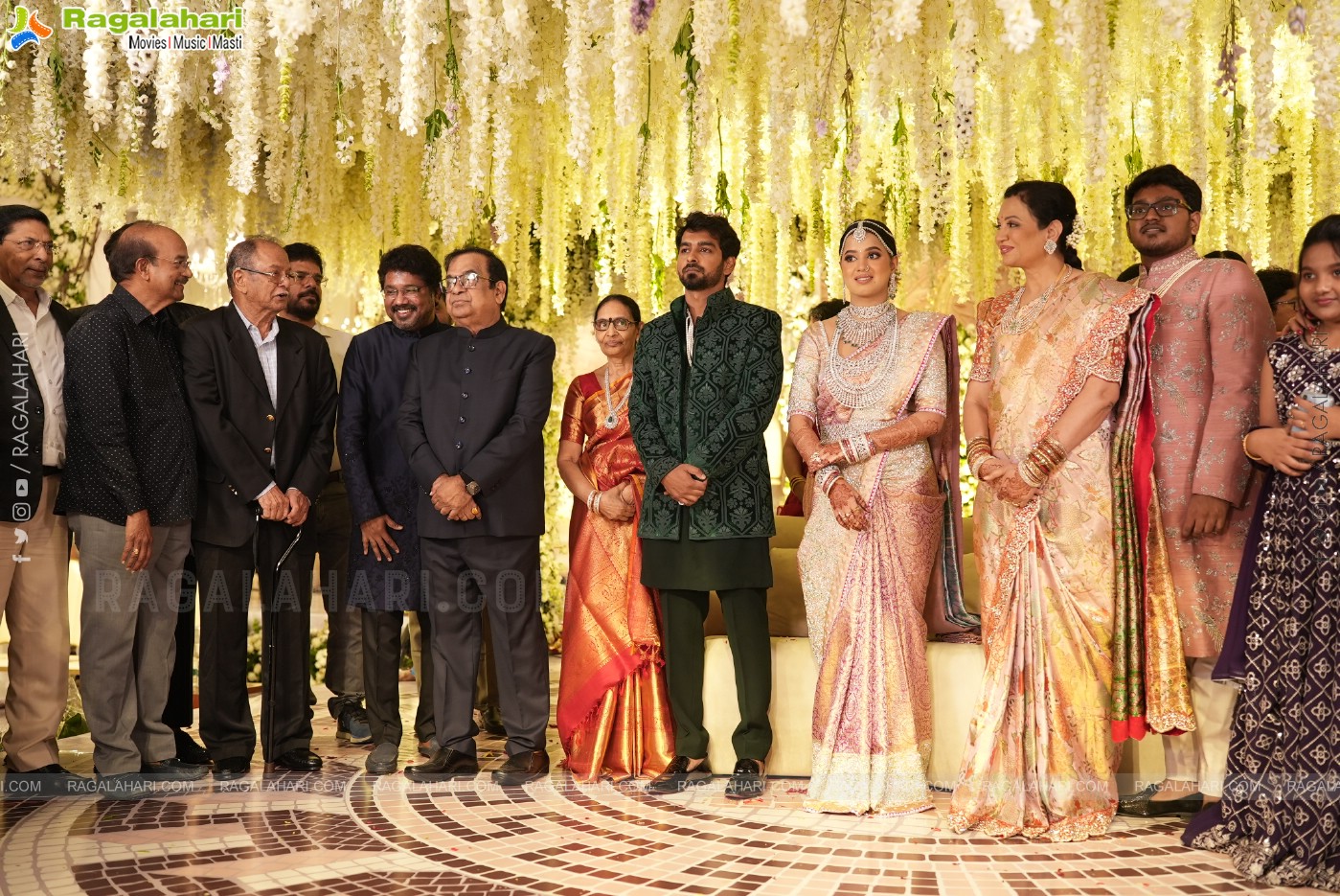 Brahmanandam's son Siddharth Wedding Reception