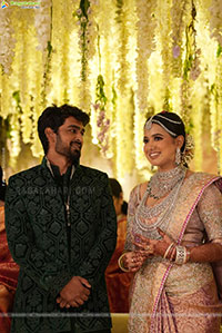 Brahmanandam's younger son Siddharth Wedding Reception