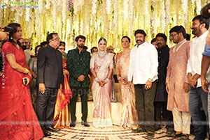 Brahmanandam's younger son Siddharth Wedding Reception