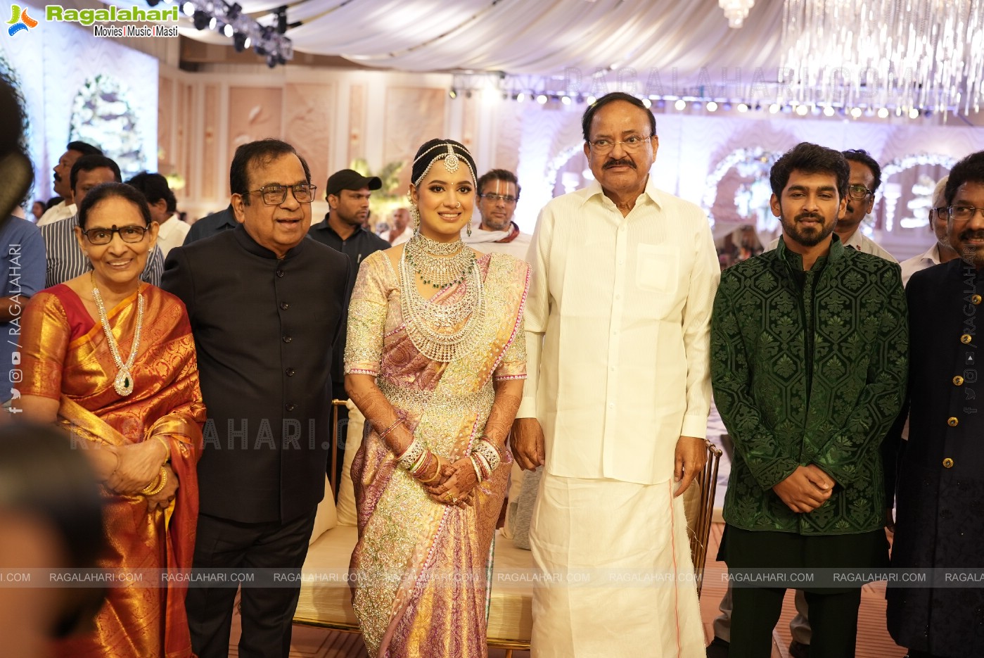 Brahmanandam's son Siddharth Wedding Reception