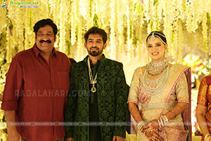 Brahmanandam's younger son Siddharth Wedding Reception