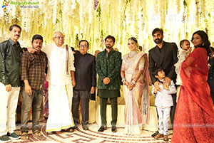 Brahmanandam's younger son Siddharth Wedding Reception