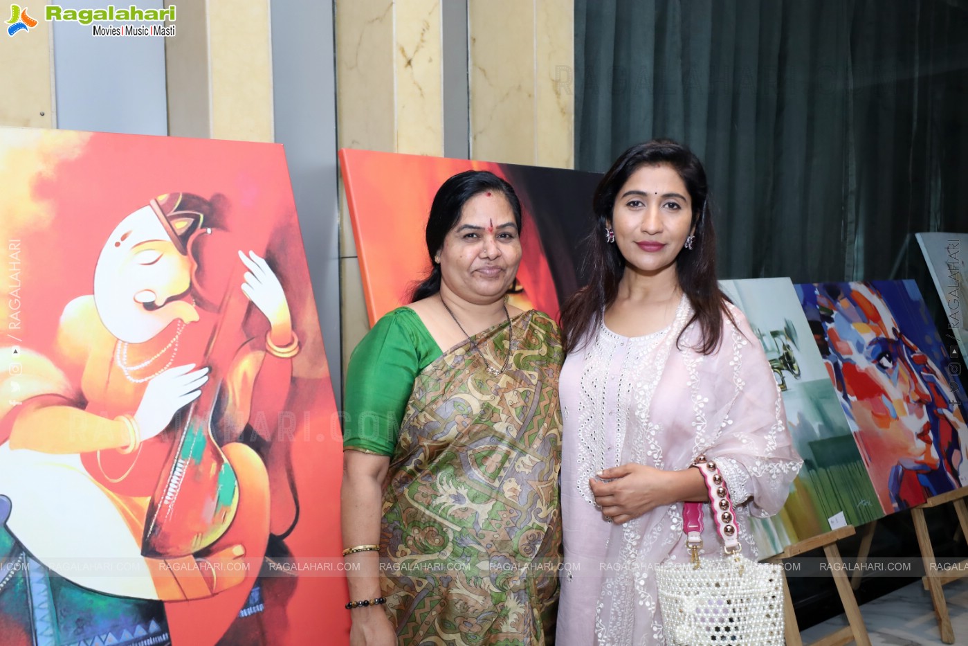 Inauguration of Charity Exhibition Paintings at Taj Vivanta