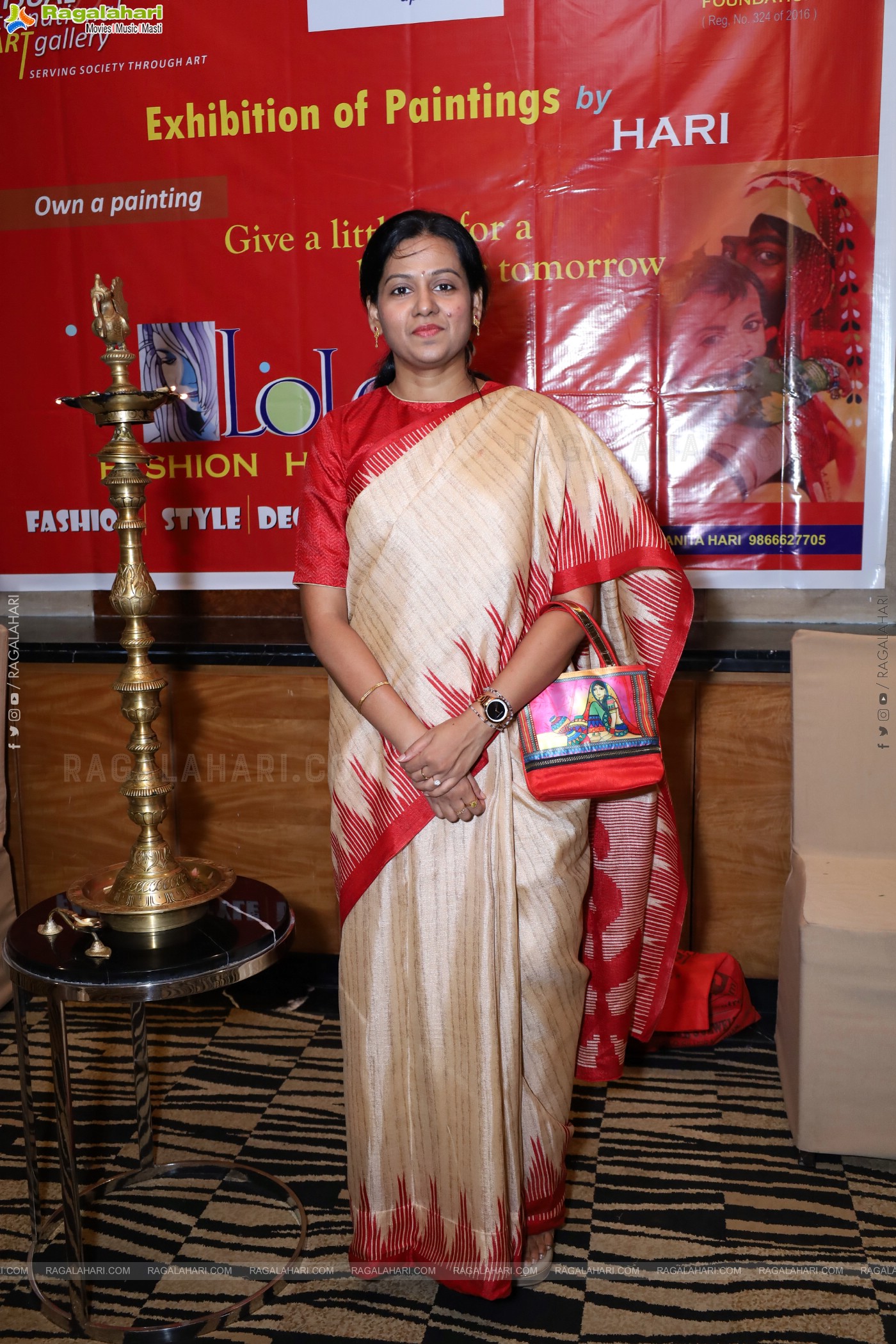 Inauguration of Charity Exhibition Paintings at Taj Vivanta