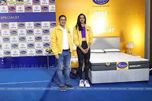 PV Sindhu as Brand Ambassador for Centuary Mattresses Event