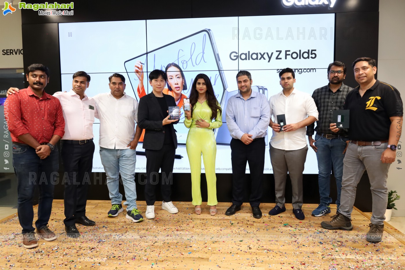 Samsung Galaxy Z FLIP5 & FOLD5 Smart Phone Launch at INORBIT Mall, HYD