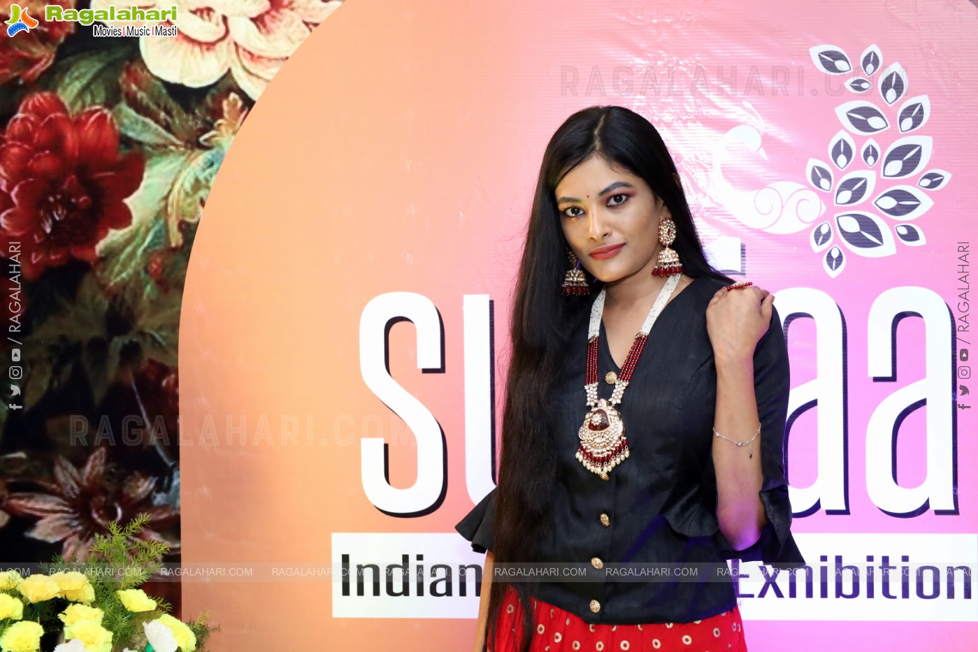 Sutraa Fashion Exhibition Inaugurated by Actress Tejaswi Madiwada at HICC-Novotel