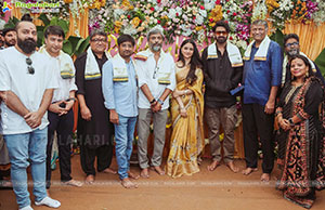 Prabhas and Hanu Raghavapudi Movie Launch Event