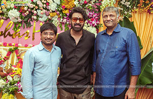 Prabhas and Hanu Raghavapudi Movie Launch Event