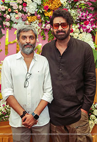 Prabhas and Hanu Raghavapudi Movie Launch Event