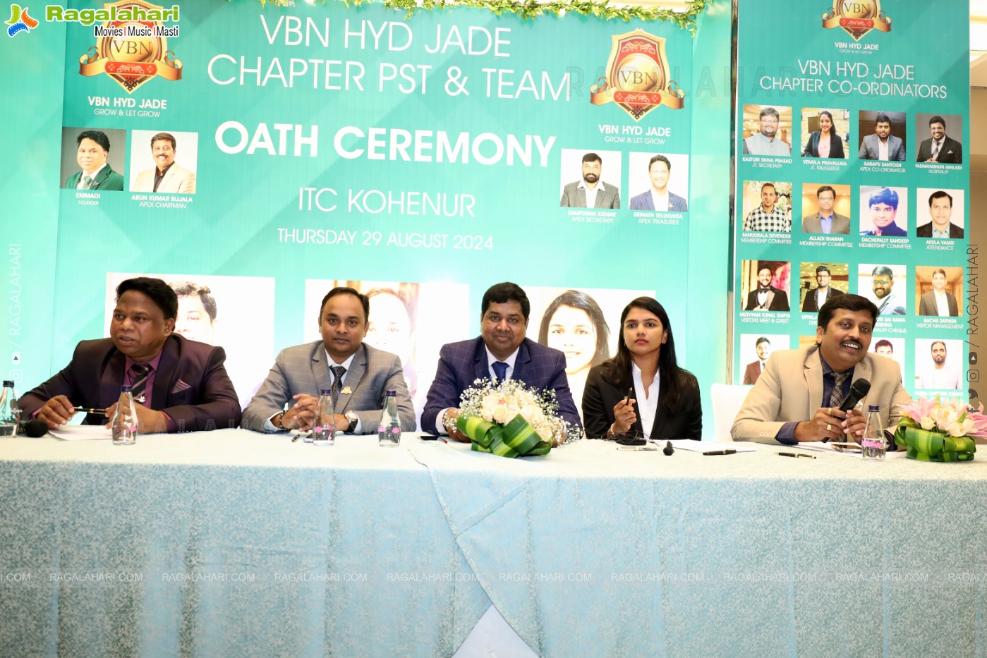 VBN Hyderabad Jade Chapter PST and Team Oath Ceremony, ITC Kohenur