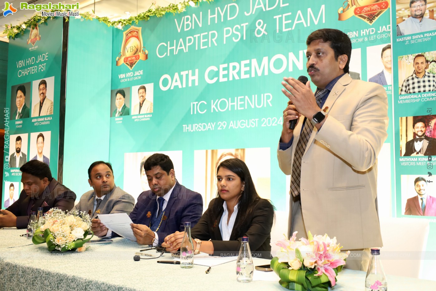 VBN Hyderabad Jade Chapter PST and Team Oath Ceremony, ITC Kohenur