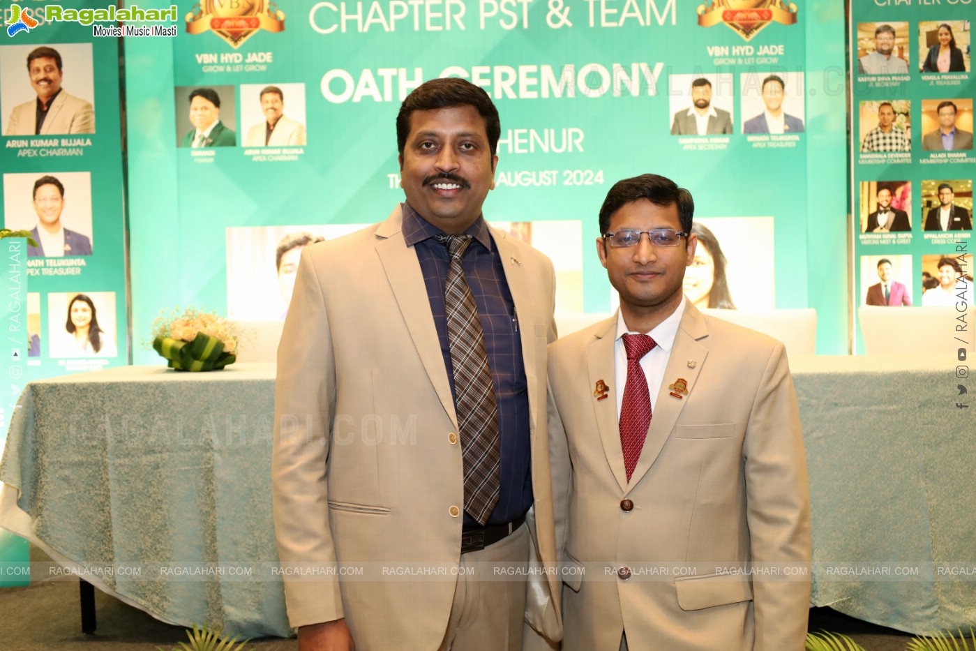 VBN Hyderabad Jade Chapter PST and Team Oath Ceremony, ITC Kohenur