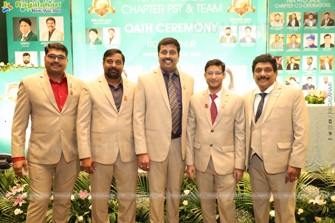 VBN Hyderabad Jade Chapter PST and Team Oath Ceremony, ITC Kohenur