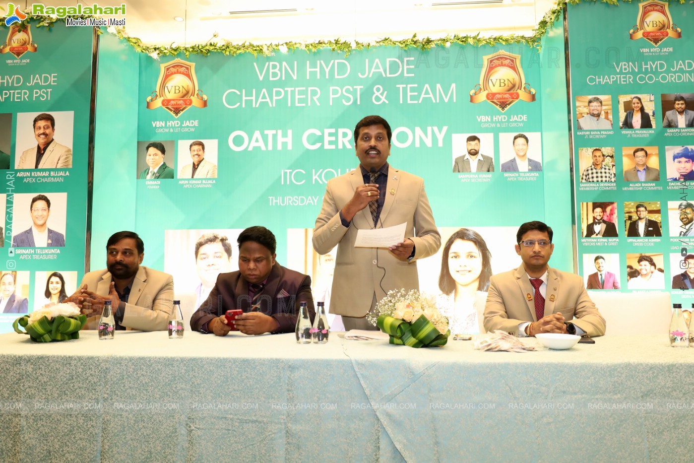 VBN Hyderabad Jade Chapter PST and Team Oath Ceremony, ITC Kohenur