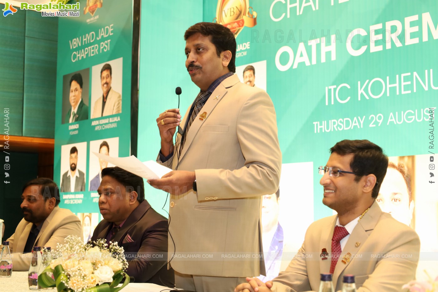 VBN Hyderabad Jade Chapter PST and Team Oath Ceremony, ITC Kohenur