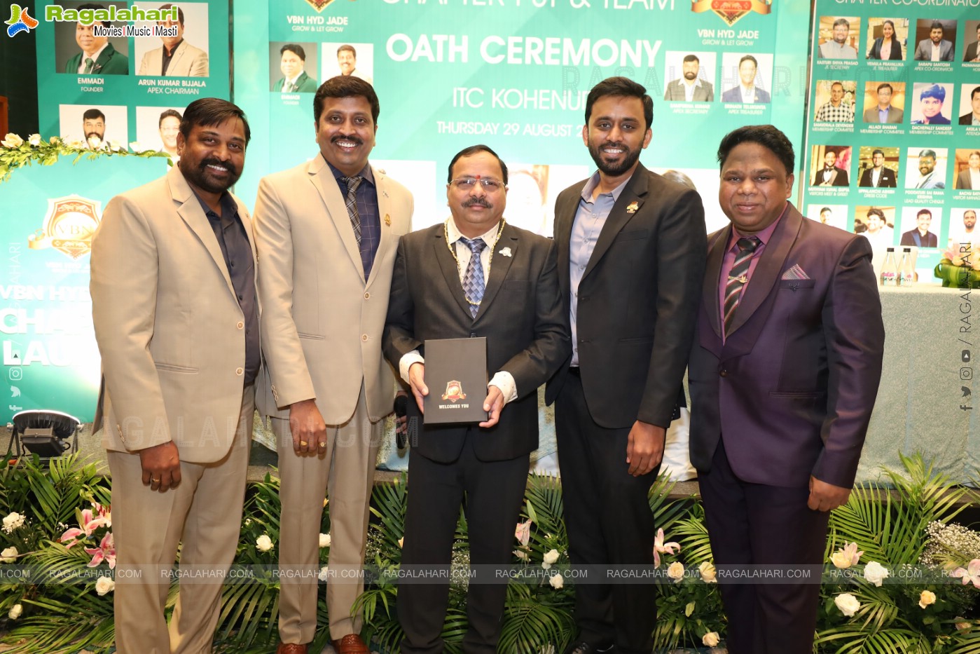 VBN Hyderabad Jade Chapter PST and Team Oath Ceremony, ITC Kohenur