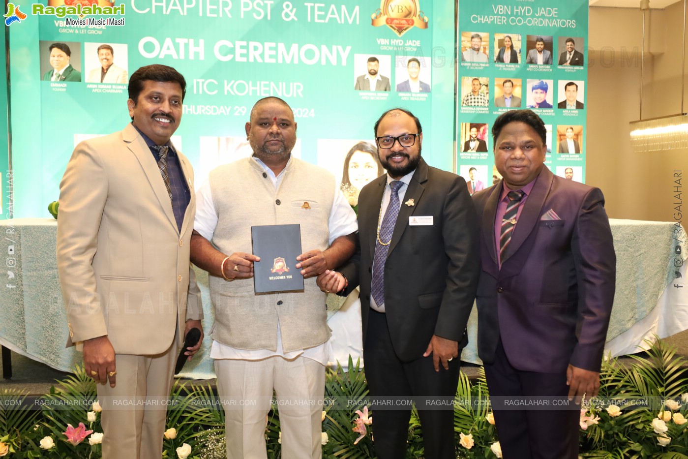 VBN Hyderabad Jade Chapter PST and Team Oath Ceremony, ITC Kohenur