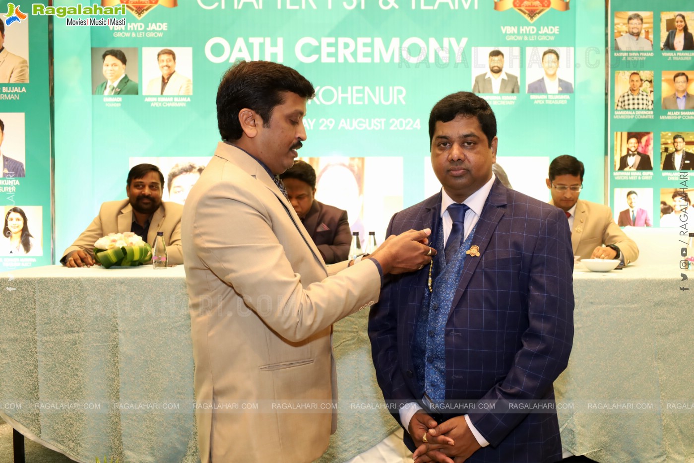 VBN Hyderabad Jade Chapter PST and Team Oath Ceremony, ITC Kohenur