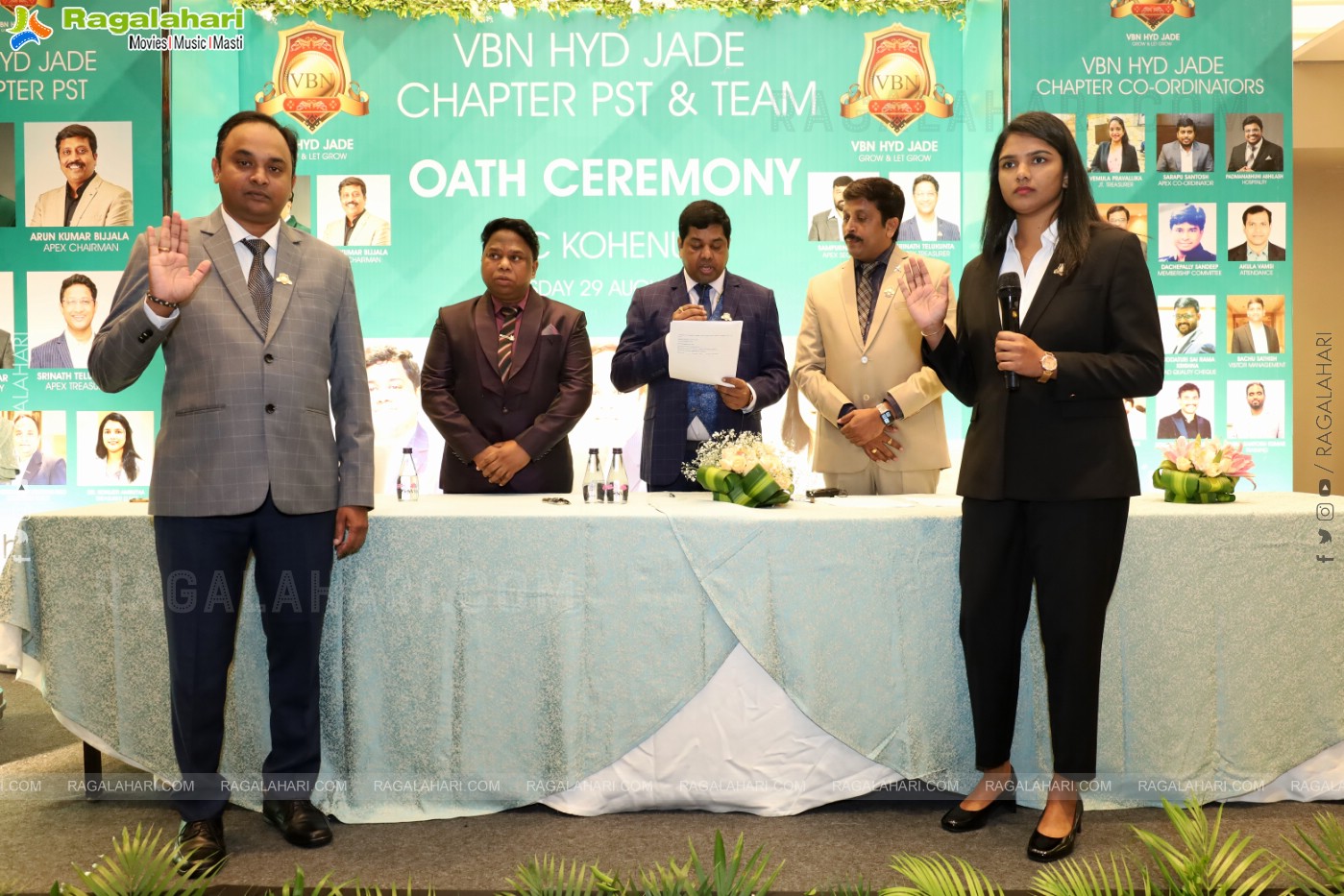 VBN Hyderabad Jade Chapter PST and Team Oath Ceremony, ITC Kohenur