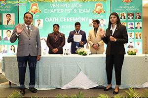 VBN Hyderabad Jade Chapter PST and Team Oath Ceremony