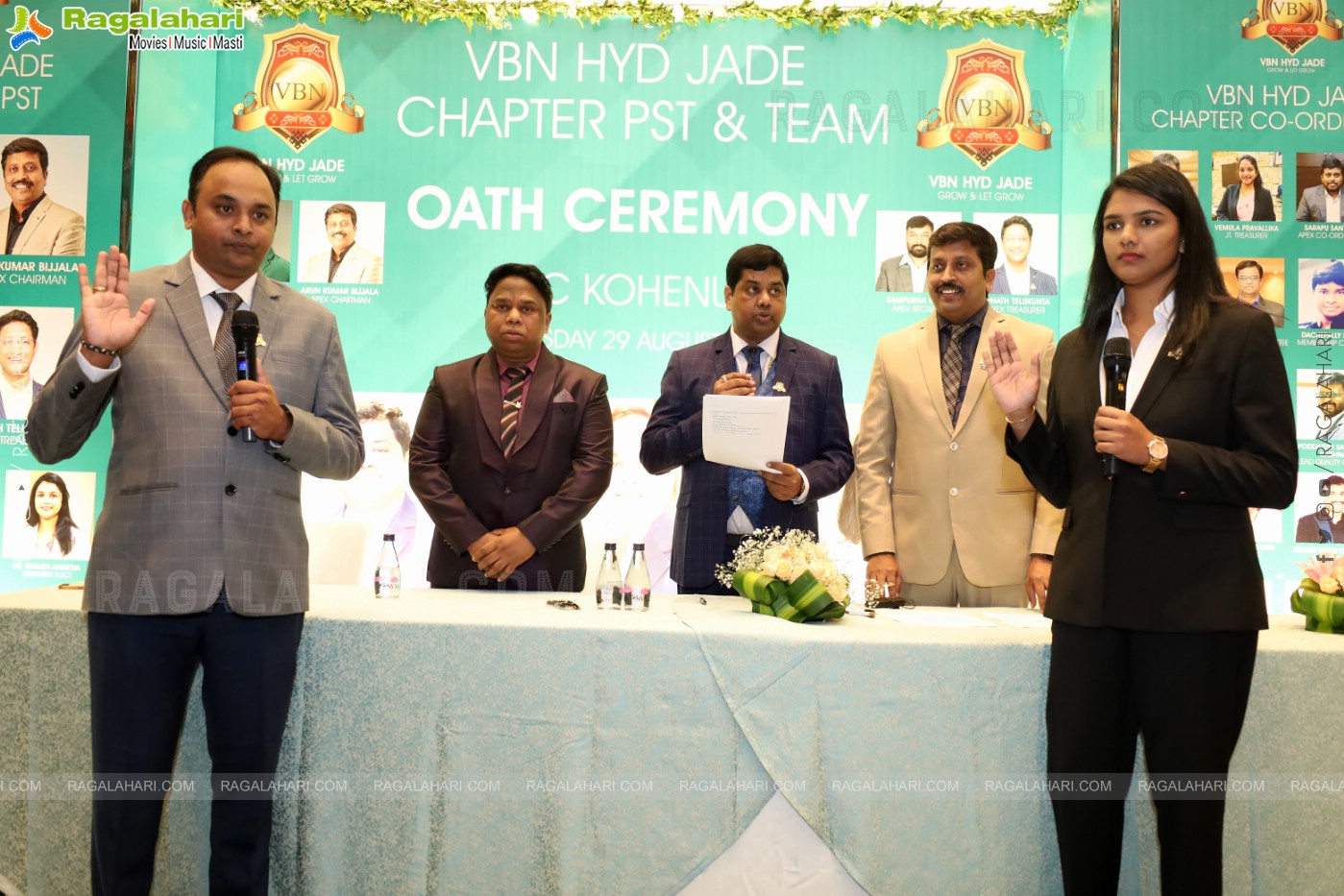 VBN Hyderabad Jade Chapter PST and Team Oath Ceremony, ITC Kohenur