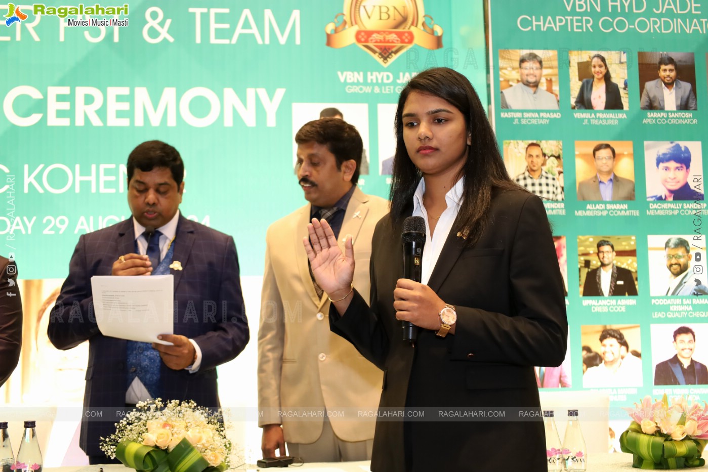 VBN Hyderabad Jade Chapter PST and Team Oath Ceremony, ITC Kohenur