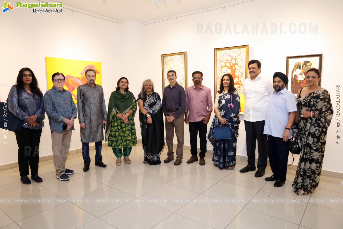 Art Exhibition 'Beyond Boundaries' at Chitramayee State Gallery Of Art, Hyderabad