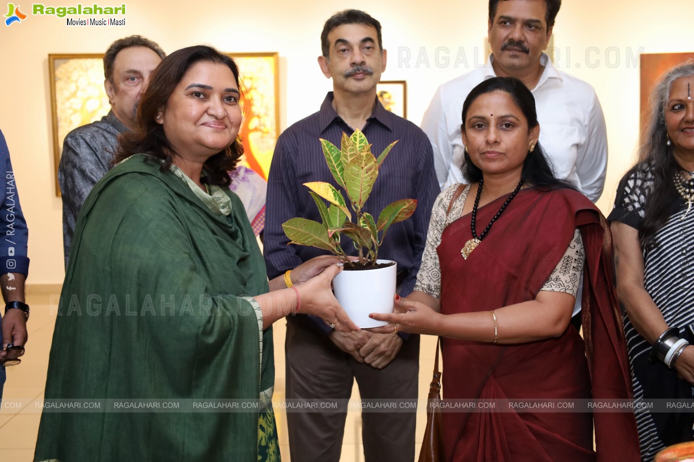 Art Exhibition 'Beyond Boundaries' at Chitramayee State Gallery Of Art, Hyderabad