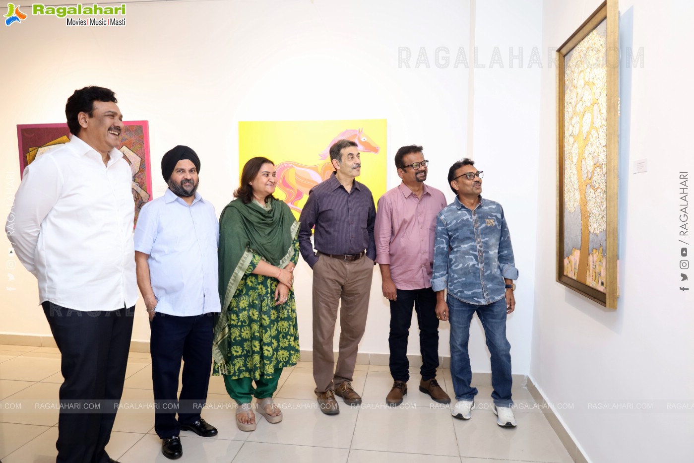 Art Exhibition 'Beyond Boundaries' at Chitramayee State Gallery Of Art, Hyderabad
