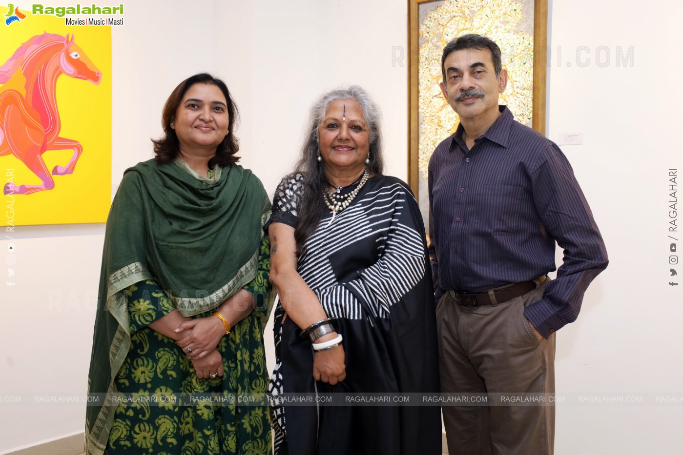 Art Exhibition 'Beyond Boundaries' at Chitramayee State Gallery Of Art, Hyderabad