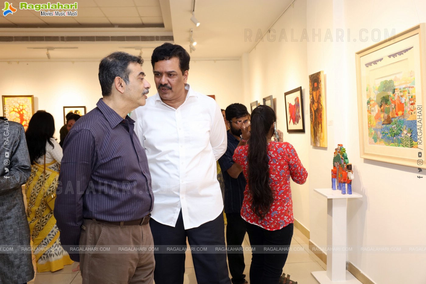 Art Exhibition 'Beyond Boundaries' at Chitramayee State Gallery Of Art, Hyderabad