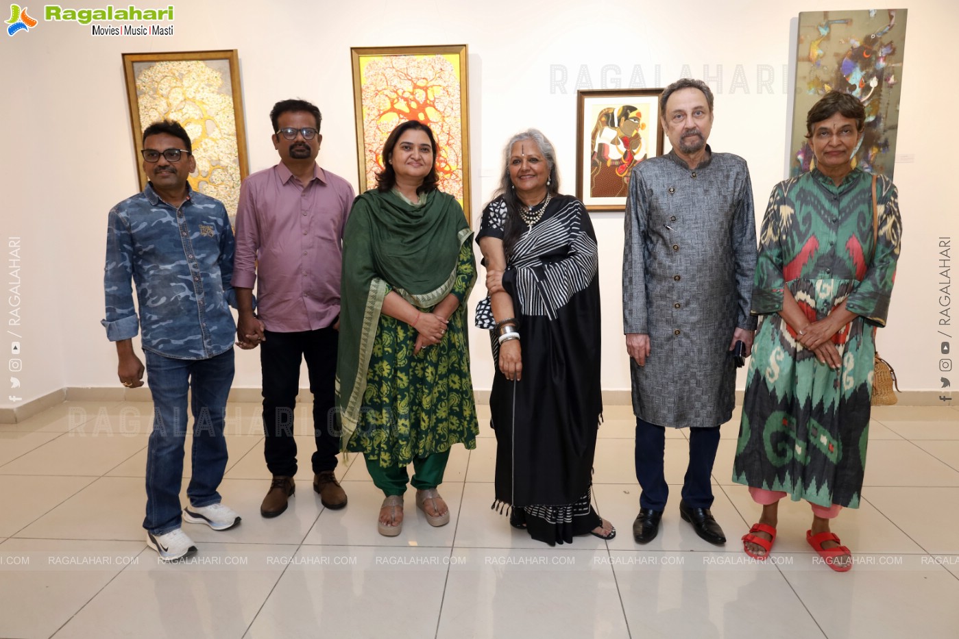 Art Exhibition 'Beyond Boundaries' at Chitramayee State Gallery Of Art, Hyderabad