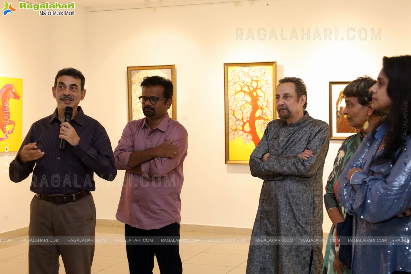 Art Exhibition 'Beyond Boundaries' at Chitramayee State Gallery Of Art, Hyderabad