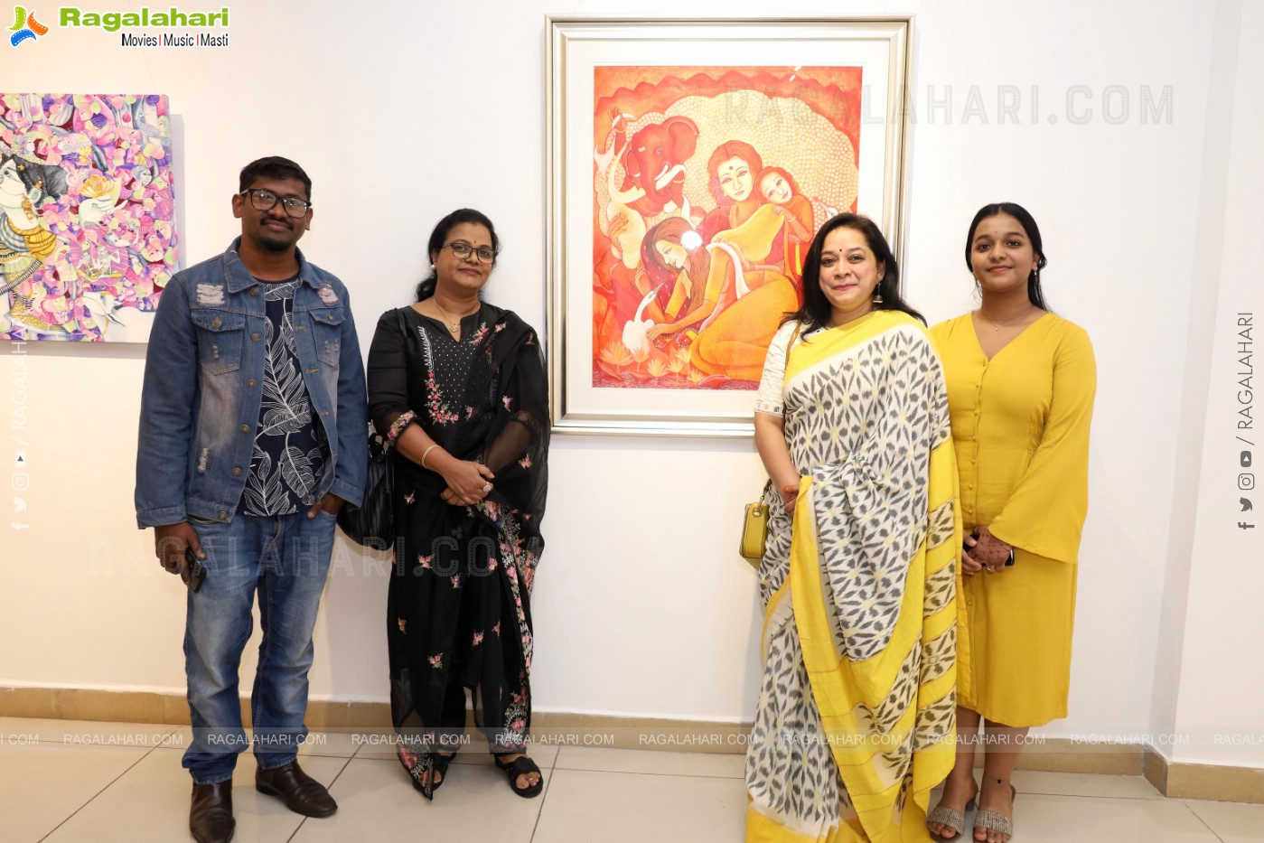 Art Exhibition 'Beyond Boundaries' at Chitramayee State Gallery Of Art, Hyderabad