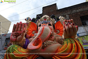 Hyderabad's Ganesh Festival Idols 2025