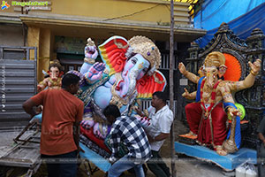 Hyderabad's Ganesh Festival Idols 2025