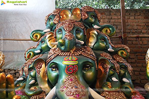 Hyderabad's Ganesh Festival Idols 2025
