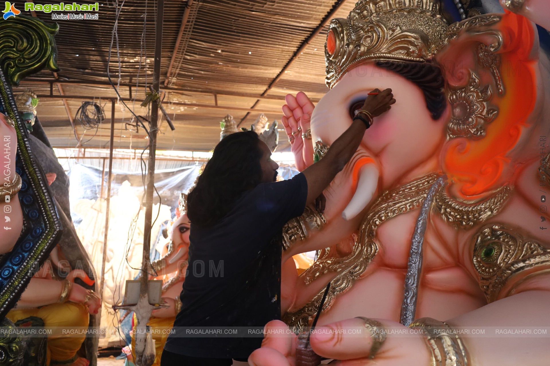 Hyderabad's Ganesh Festival Idols 2025