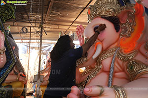 Hyderabad's Ganesh Festival Idols 2025