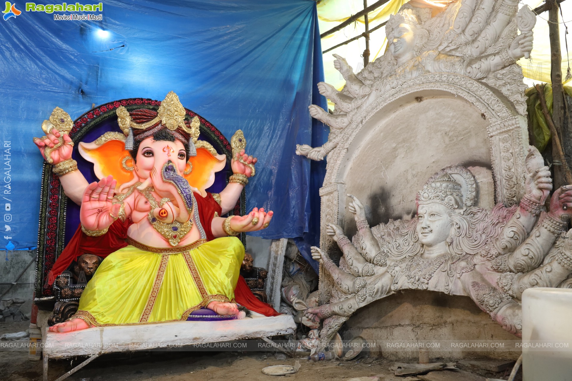 Hyderabad's Ganesh Festival Idols 2025