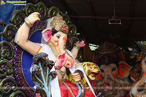Hyderabad's Ganesh Festival Idols 2025