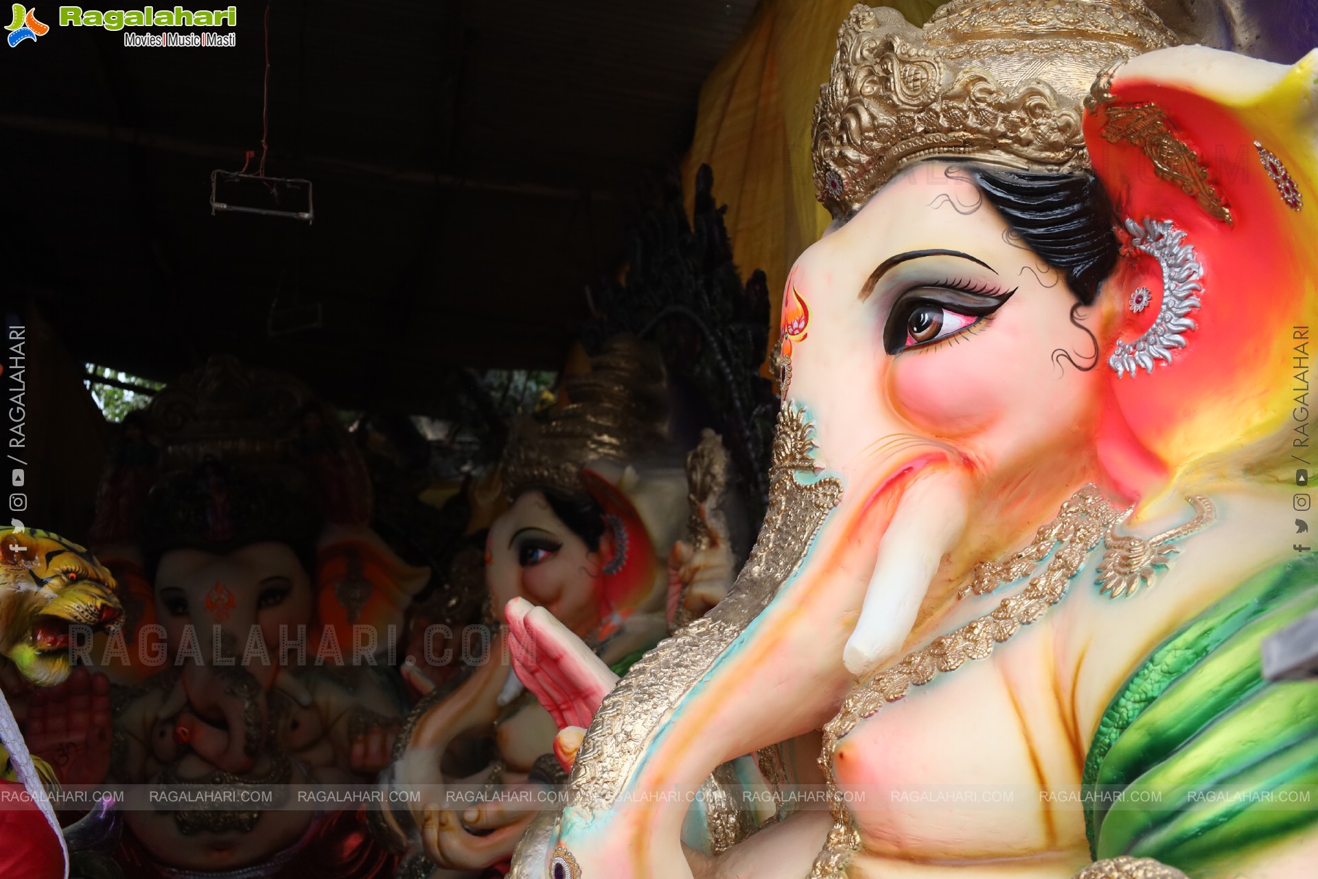 Hyderabad's Ganesh Festival Idols 2025